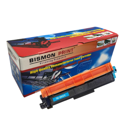 ตลับหมึกเทียบเท่า Toner Cartridge Compatible Brother TN-263 Cyan, TN263C Remanufactured